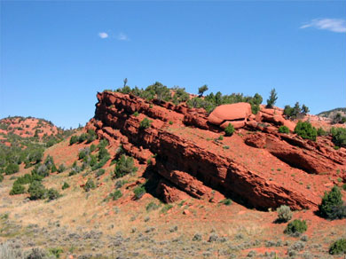 Those red rocks again