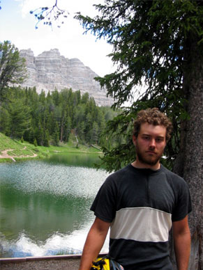 Mickey in the mountains of south Wyoming